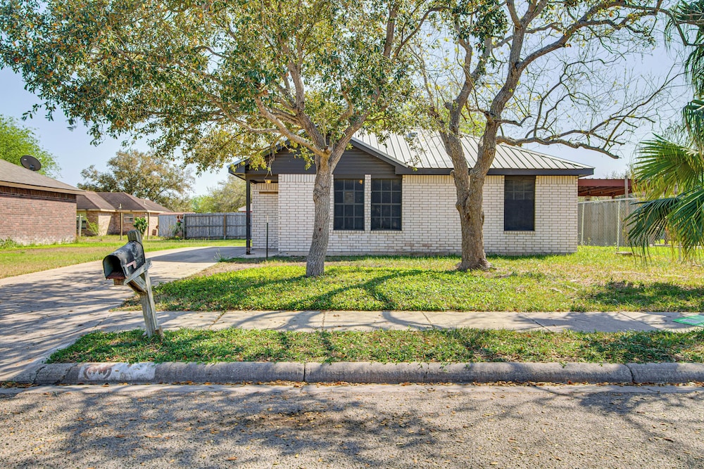 Close to Town & Med Center: Weslaco Home