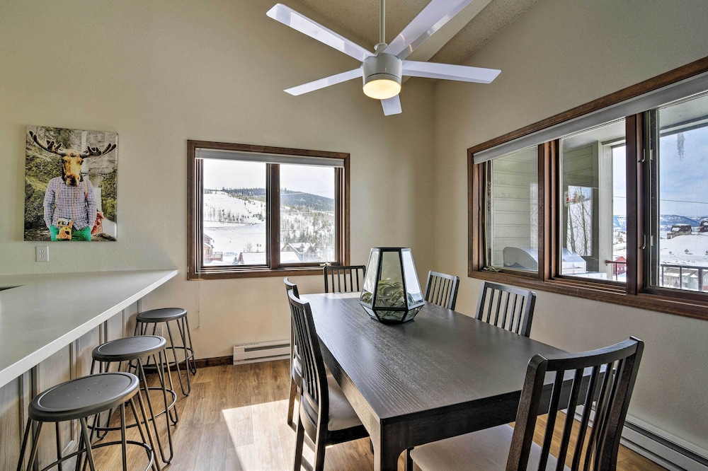 Balcony & Ski Slope Views: Idyllic Granby Condo! view 3