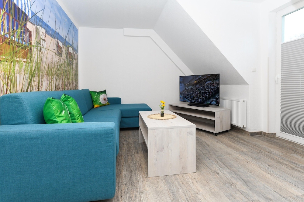 Helle Ferienwohnung fur Zwei Personen in Bensersiel