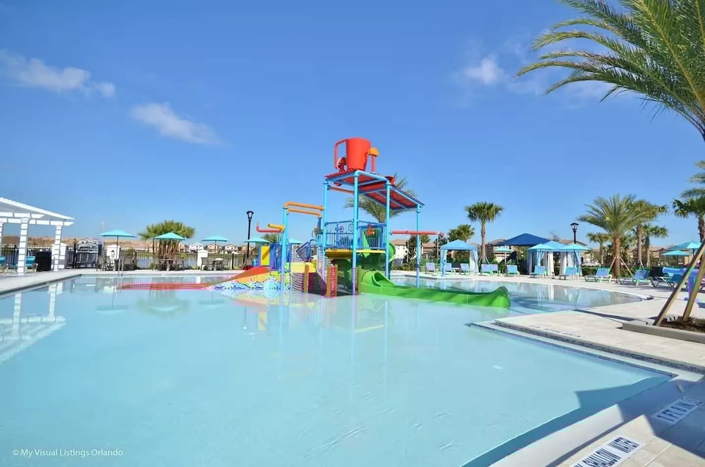 Twice-as-nice Resort Home Near Disney Pool and Game Room 20 Guests