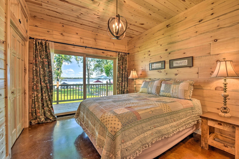 Spacious Pearl Lake Retreat w/ Yard & Private Dock view 4