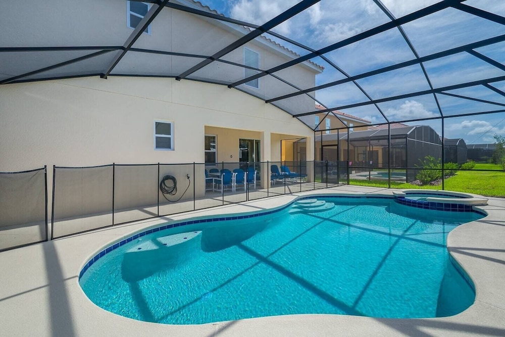 12br Resort Villa With Pool & Spa Near Disney 12 Bedroom Home