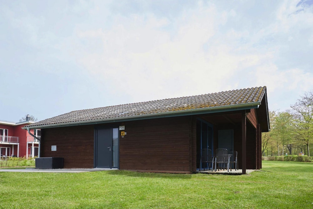Log Cabin in Damp Near Baltic Sea Beach