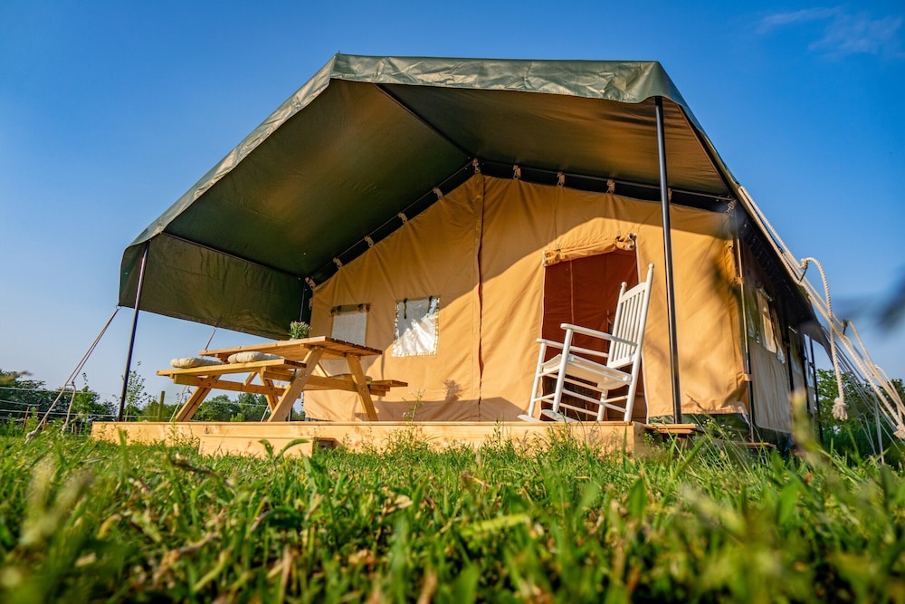 Safari Lodge on a Cozy Site With 3 Tents