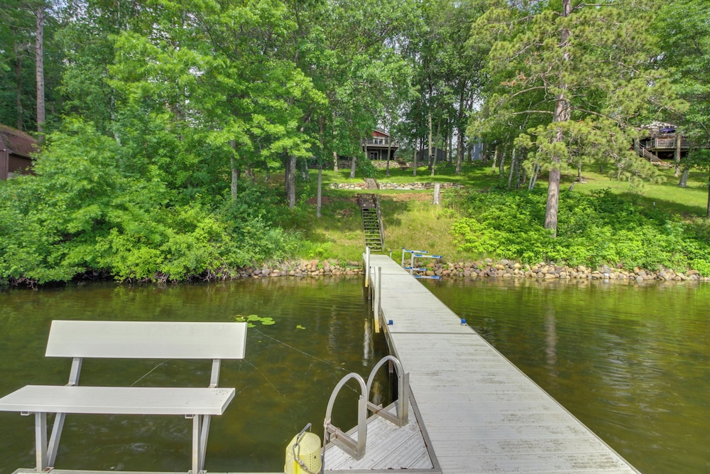 2 Mi to Marina: Family Home on Sibley Lake!