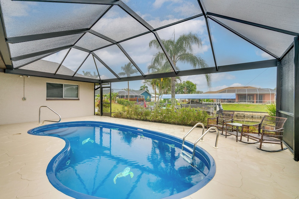 Dock & Dolphin Sightings! Cape Coral Family Escape