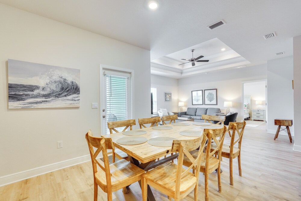Port St Joe Home w/ Beach & Boardwalk Access!