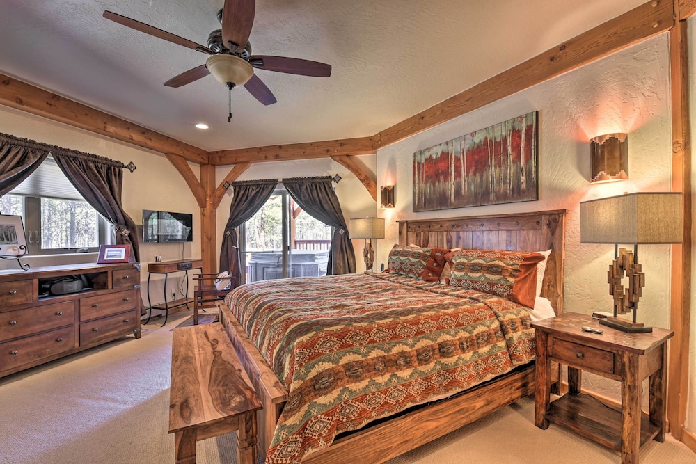 Grand Angel Fire Retreat w/ Hot Tub & Fire Pit! view 2