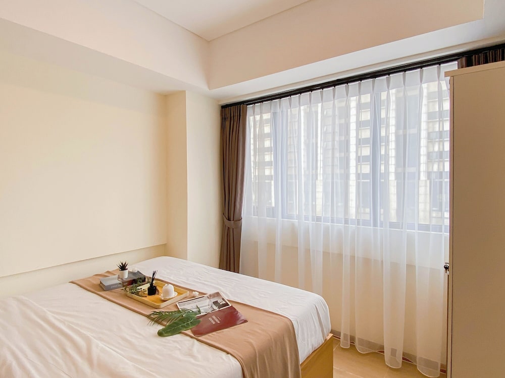 Modern 2Br At Meikarta Apartment Near Aeon Delta Mas