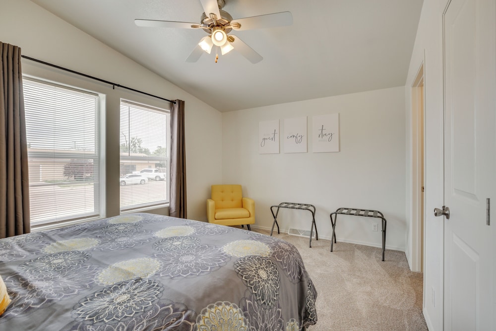 1 Mi to Main Street: Cozy Retreat in Portales