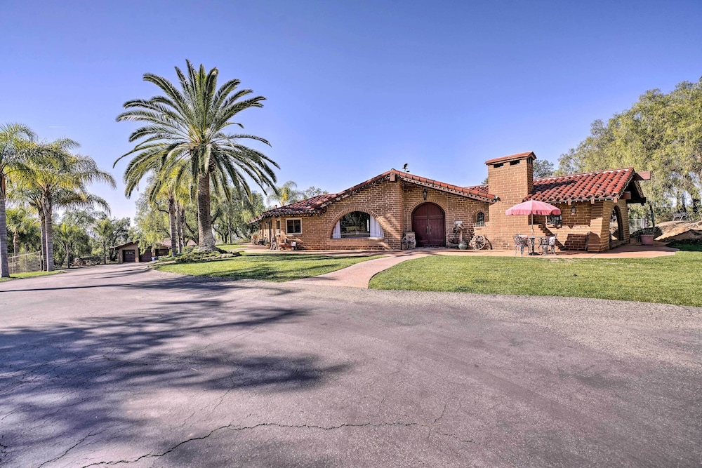 Equestrian Estate w/ Horse Stables & Pool!