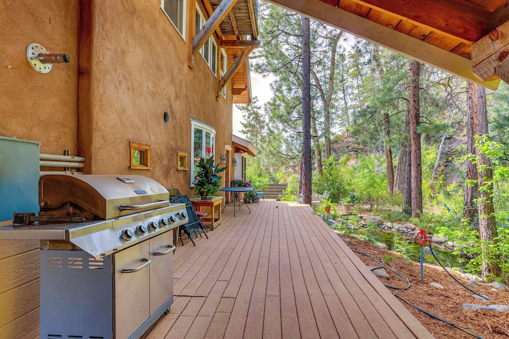 Steps From Natl Forest: Creekside Home in Durango