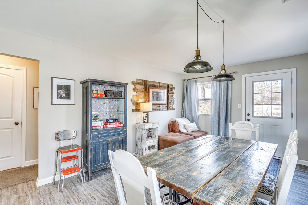 Private Dock & Decks: Lakefront Retreat in Stover!