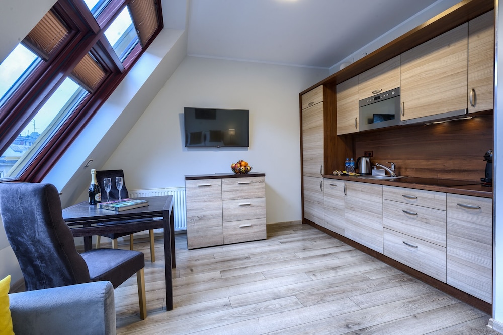 Alibi Apartments en Wroclaw — kitchen