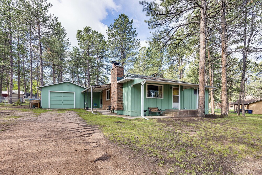 1 Mi to Town: Woodland Park Home w/ Yard!