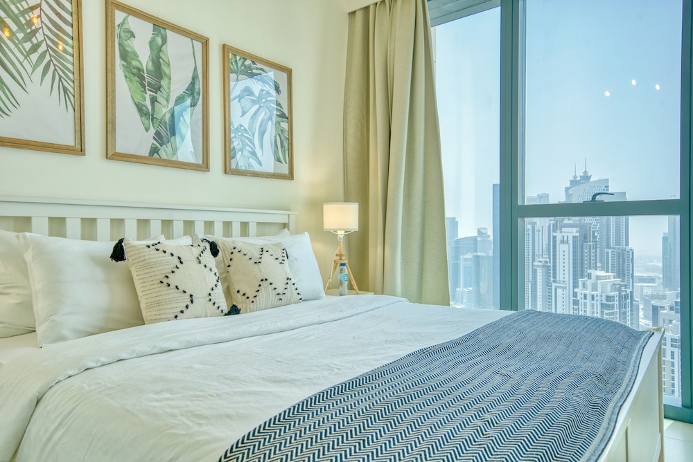 Boho-Chic Cosy 1BR, minutes to Burj Khalifa