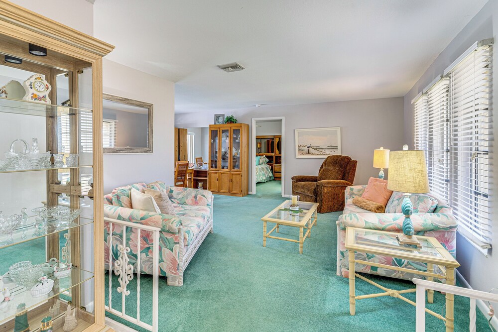 Walk to Park & Marina: Waterfront Cape Coral Home!