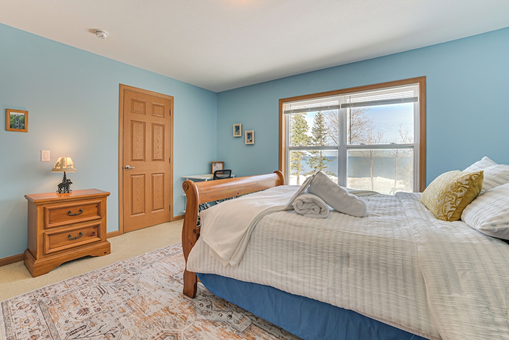 Lakefront Home w/ Yard & Views in Cheboygan!