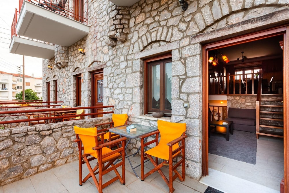 Beachfront Astros Villa - Seaside Moments of Magic photo 1
