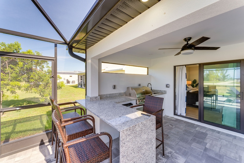 Private Pool & Grill: Cape Coral Vacation Rental!