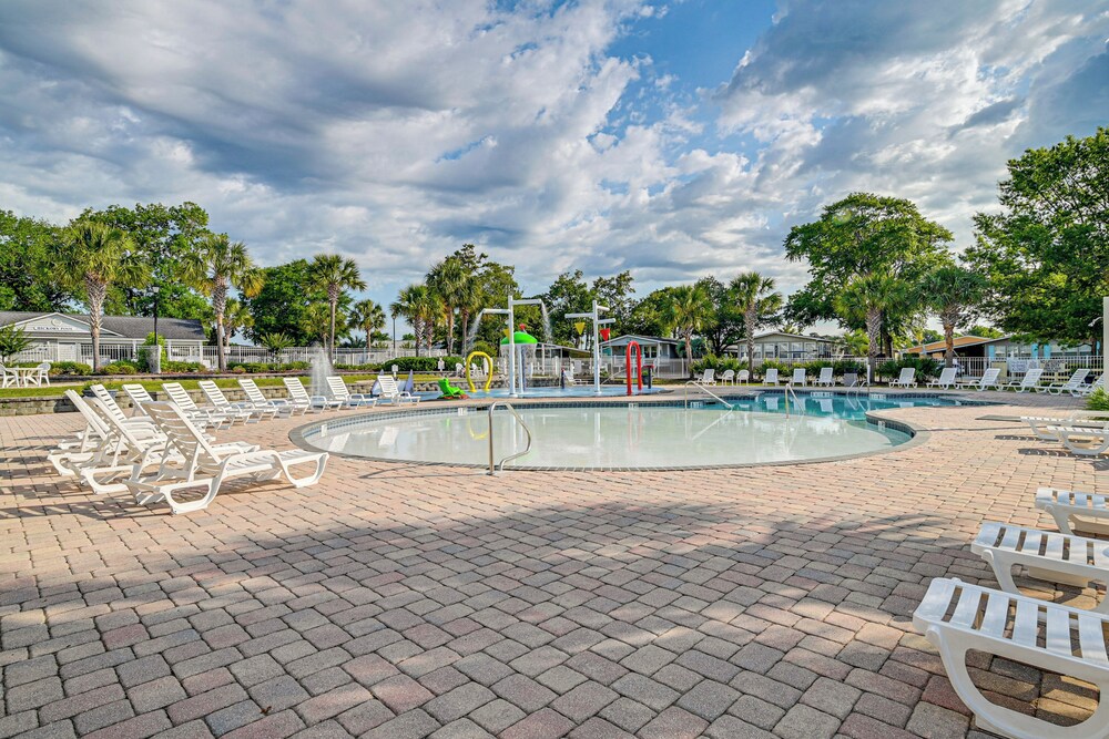 Walk to Surfside Beach: Home w/ Pool Access