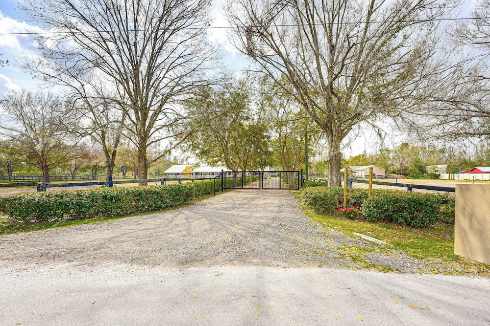 Pasture & Pond Views: Lovely Lutz Apartment