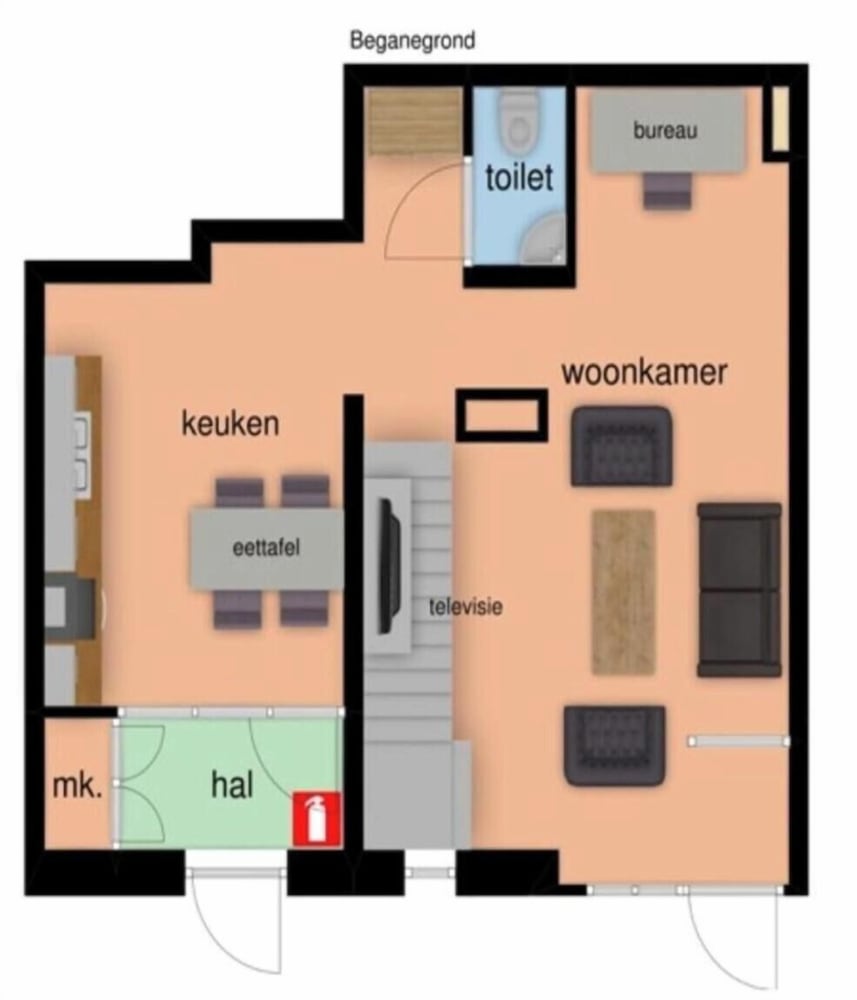 Apartment in Decocksdrop Near Sea Beach view 3