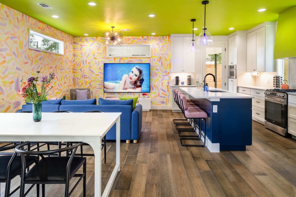 Stylish Eastside Getaway w Backyard, Firepit & BBQ