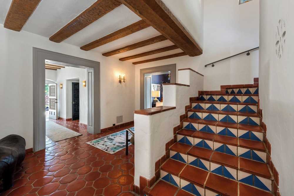Howard Hughes Estate - Spanish Revival Gem w/ Pool, Wine Cellar & Guest House