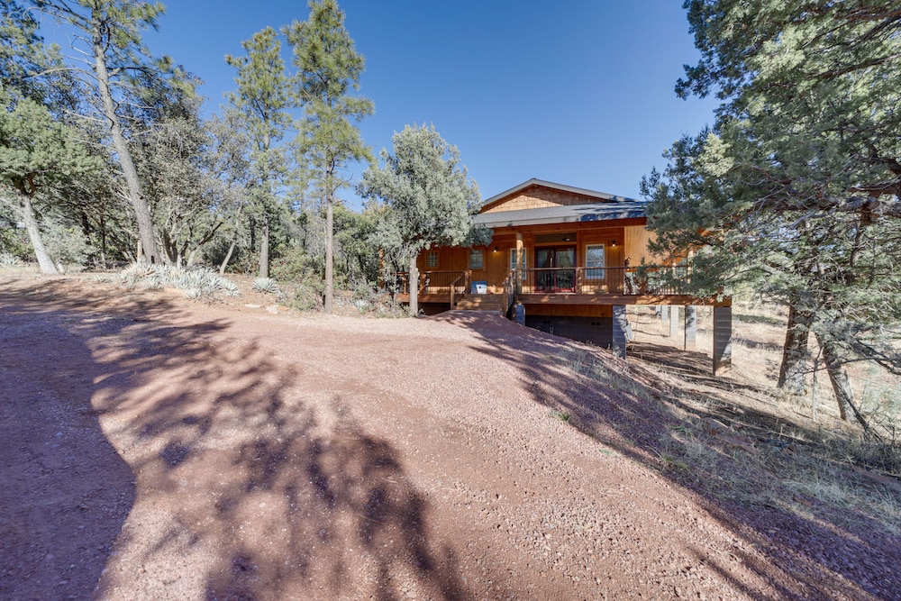 Airy Pine Cabin w/ Wraparound Deck Near Trails! - Property Image 13