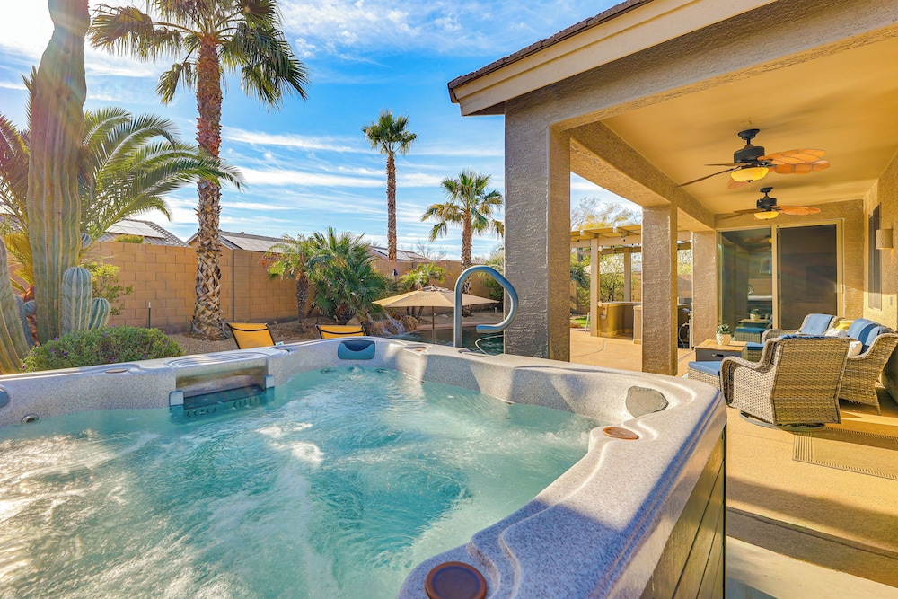 Hot Tub & Heated Pool: Home in Estrella Mtn Ranch