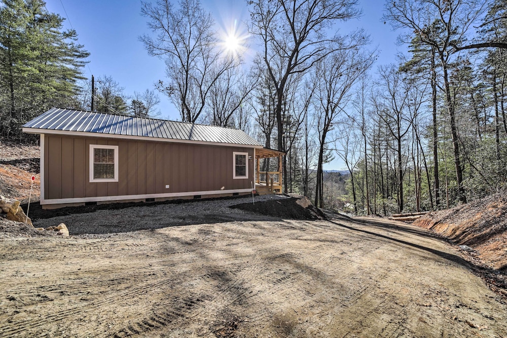 Modern Cabin w/ Fire Pit < 3 Mi to Trails! view 4
