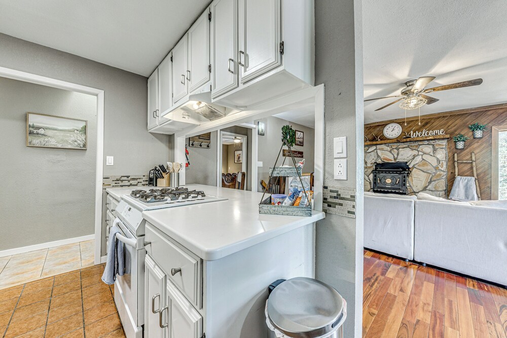 1 Block to Hiking: Ruidoso Home w/ Game Room