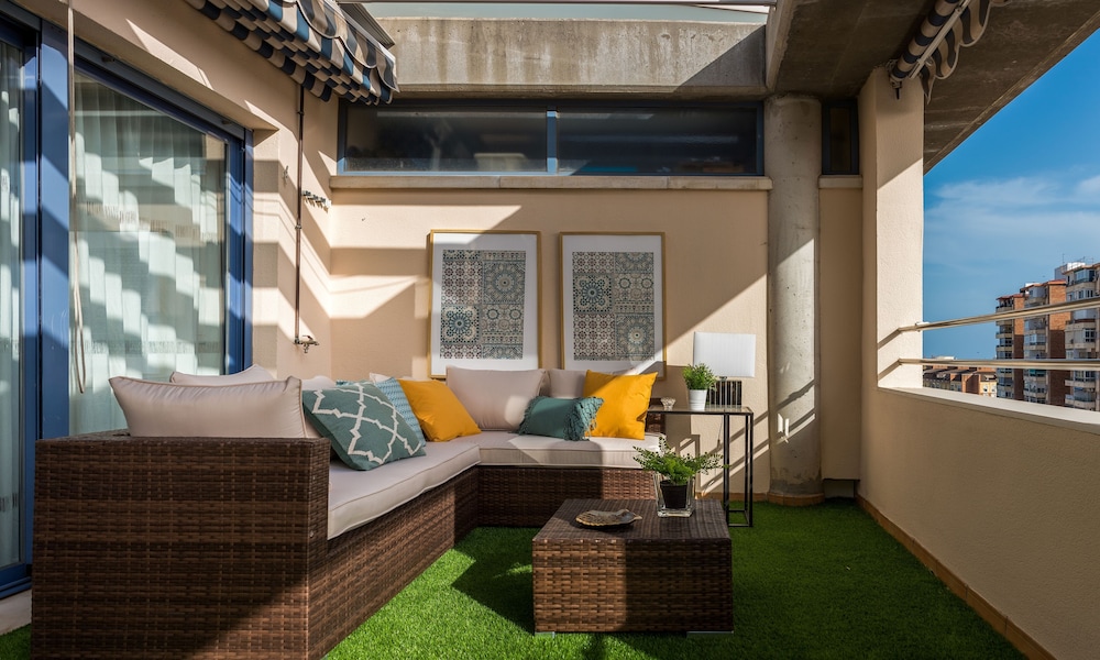Modern 2 Bd Apartment With Private Terrace Eslava Terrace