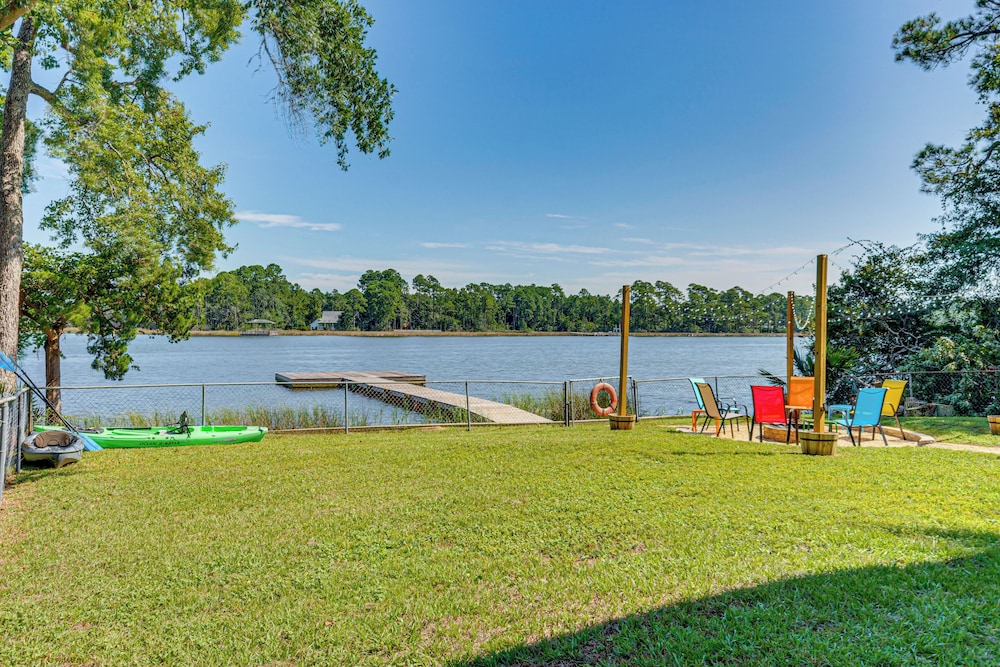 Bayfront Milton Retreat With Dock & Game Room