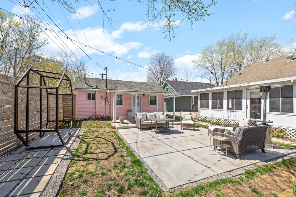 The Pink & Old Clarksville House