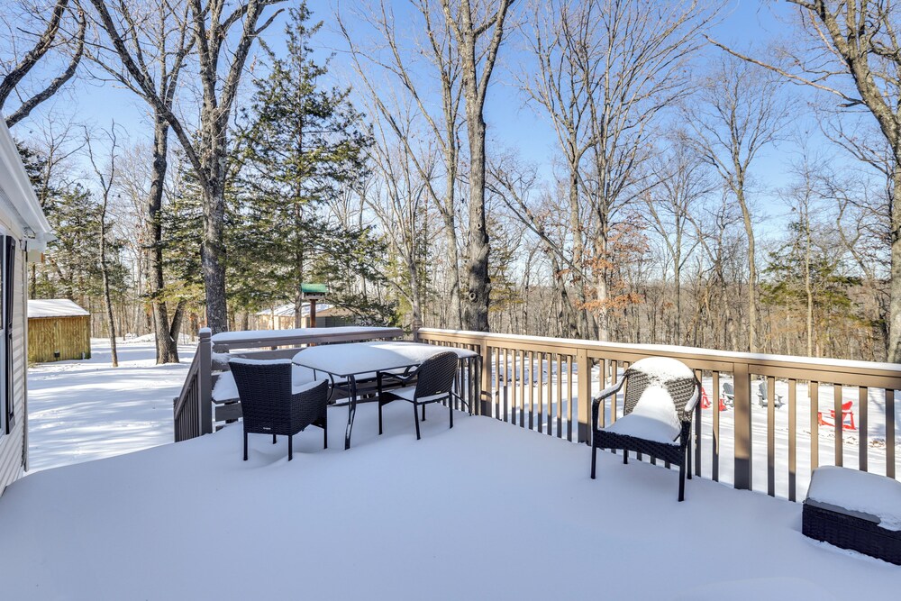 Home w/ Trail Access on 19 Acres in Wright City!