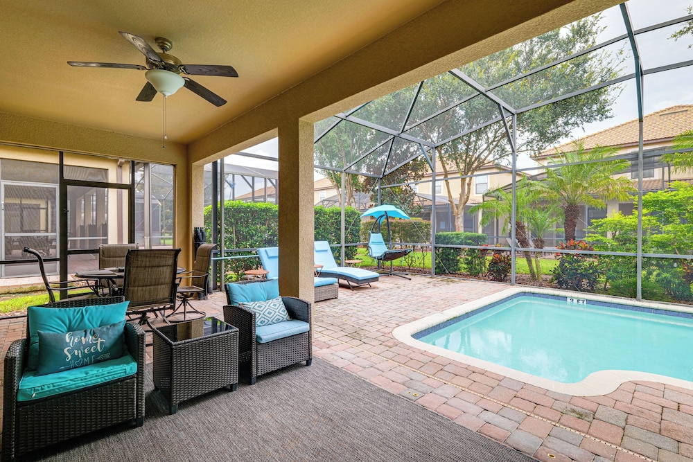 Private Game Room + Pool: Resort Home Near Orlando