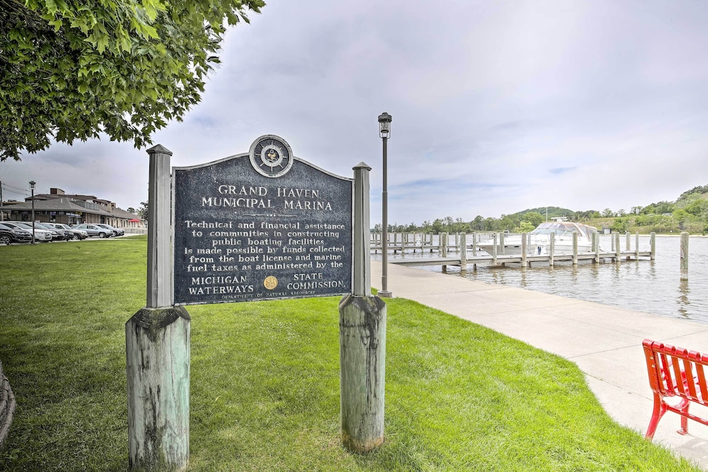 Modern Grand Haven Condo - Steps to Downtown! view 5