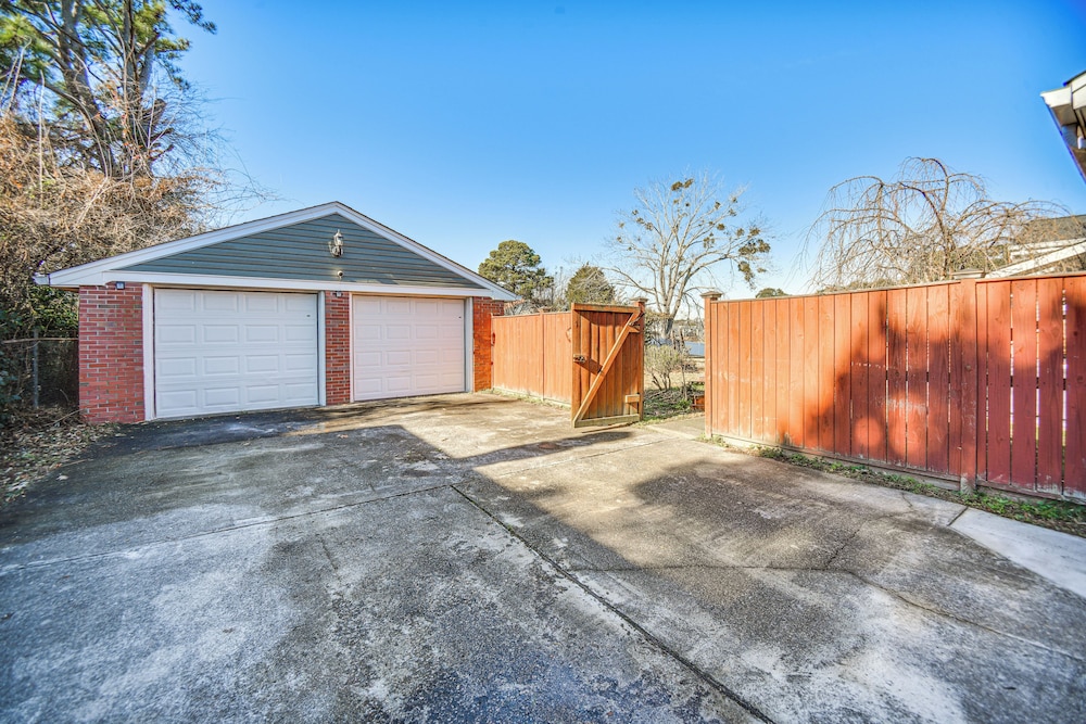 Waterfront Home w/ Dock & Yard in Hampton!