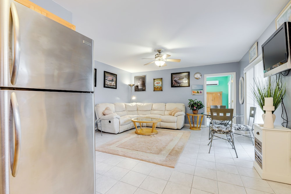 Walk to Eastern Point Beach: Apt w/ Water View!