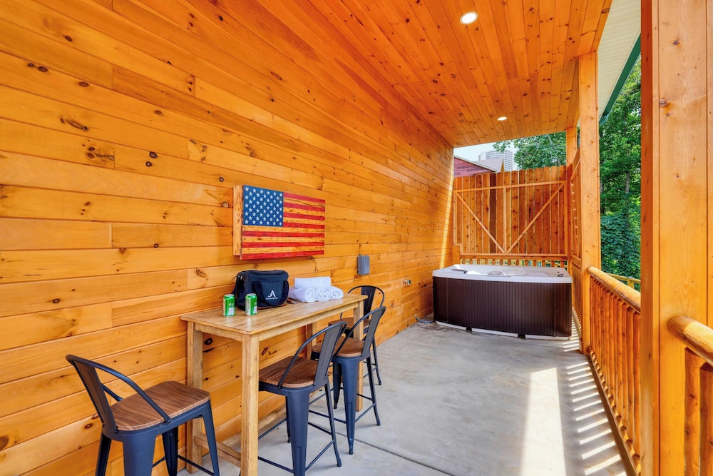 Hot Tub, Game Room & Views Near Downtown Gatlinburg Perfect Too by Avantstay