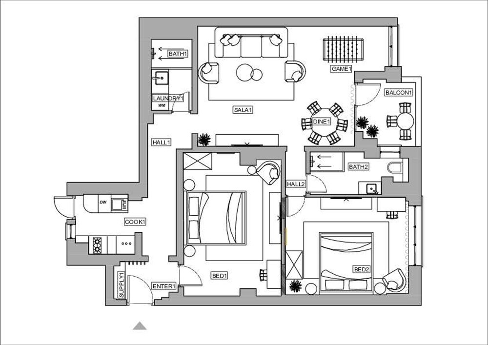 Stunning 2BR With Balcony on Piata Universitatii