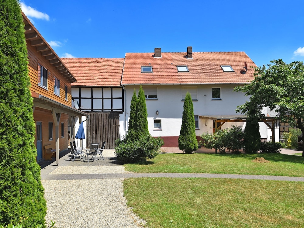 Holiday Farm Situated Next to the Kellerwald-edersee National Park With a Sunbathing Lawn