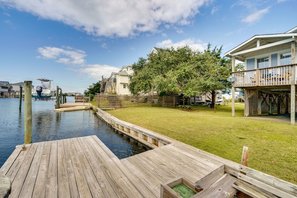 Frisco Coastal Paradise w/ Boat Dock & Water Views view 2