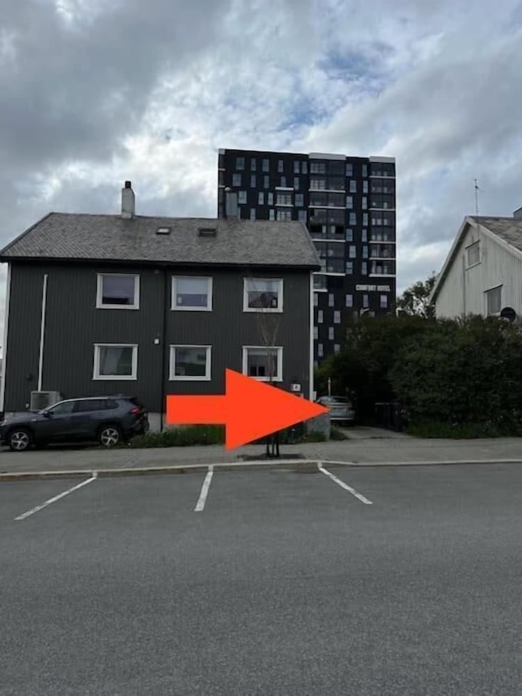 Centrum of Bodø Near Aeroport and Port to Lofotens