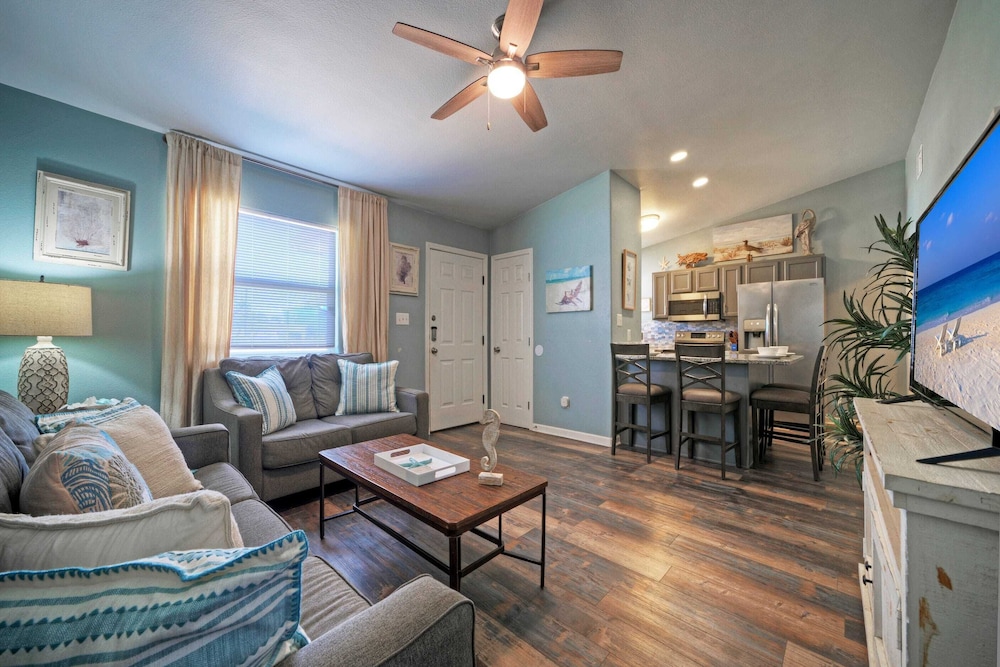 Stylish 2BR Coastal Getaway w/ Pool & Prime Location Lazy Fun