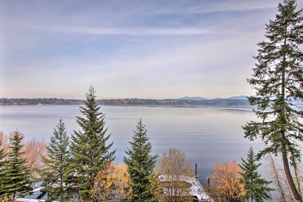 Hillside Home w/ Dock ~ 8 Mi to Coeur D'alene! view 5
