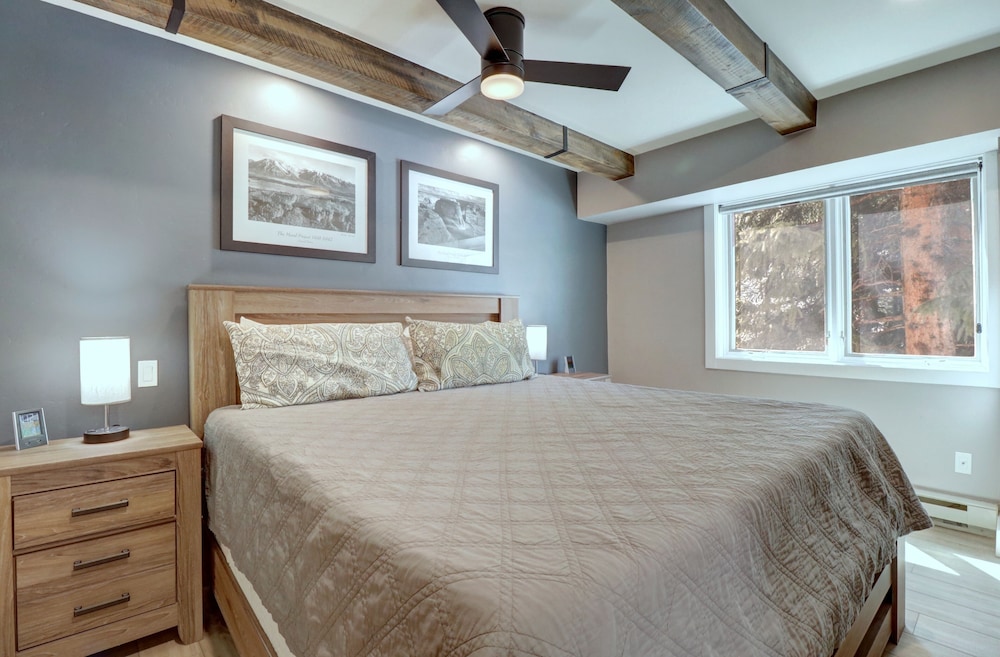 Peaceful Forested Location Next to River, Ski-In Ski-Out Located in Center Village - LD102 by Redawning