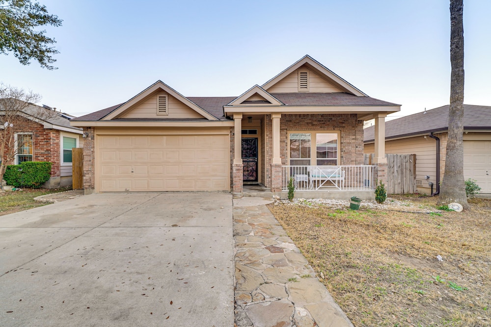Pool Access & Fenced Yard: San Antonio Family Home